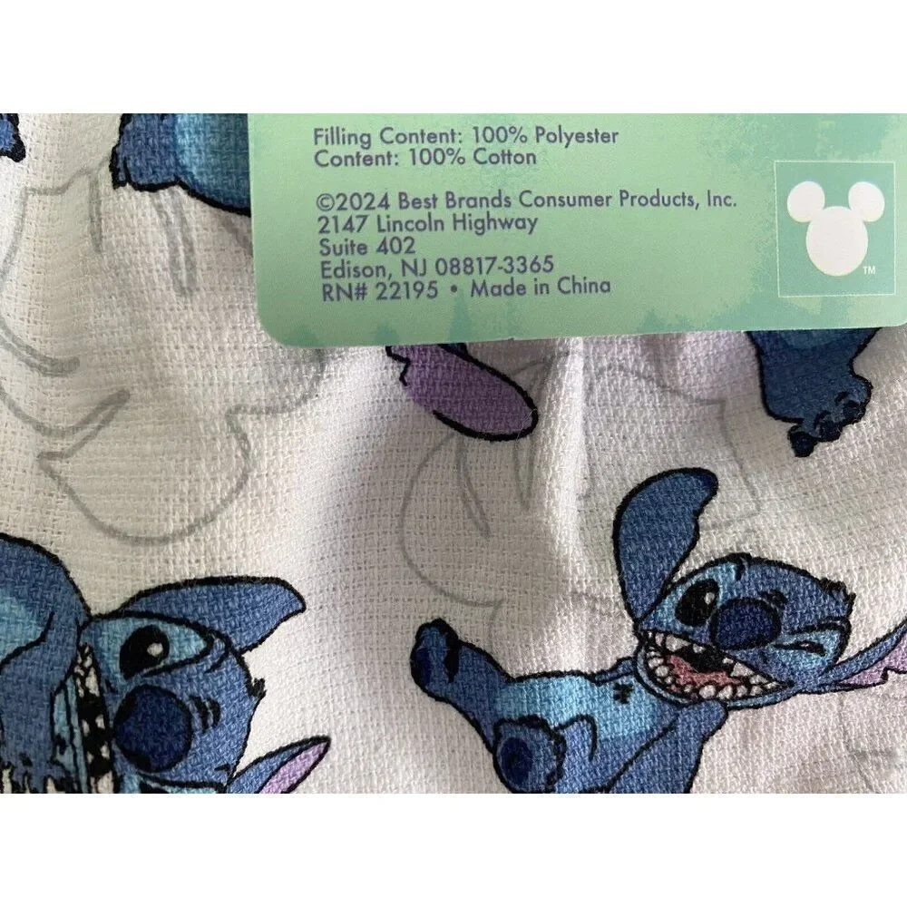 Disney Lilo Stitch‎ Kitchen Hanging Towel Ohana Means Family NEW